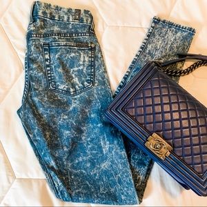 7 For All Mankind High Waisted Skinny Jeans